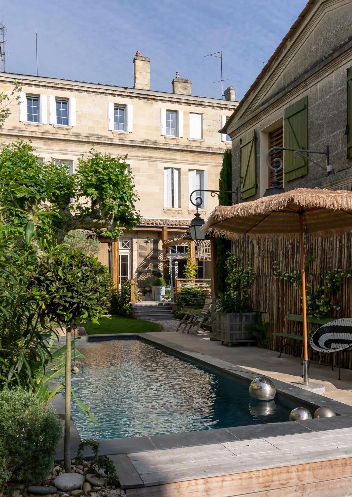 La Maison Mulato, Demeure Privee D'Hotes, Piscine & Spa Libourne, Saint-Emilion エクステリア 写真